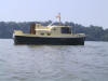 Nimble Nomad at anchor