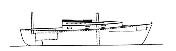 Nimble 30 hull profile