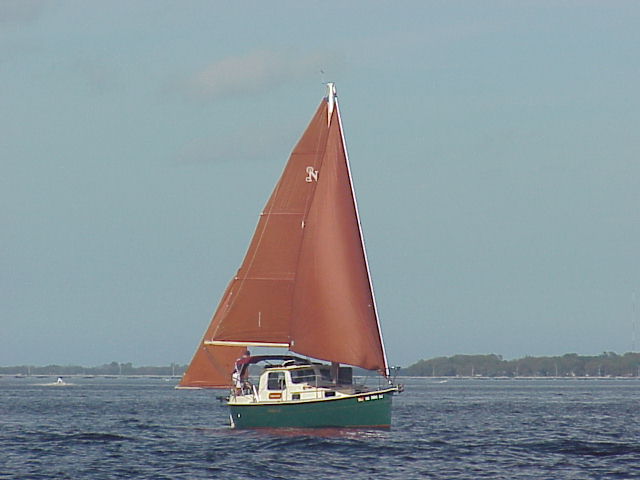 Nimble Arctic under sail