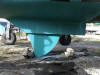 Mango's shoal draft keel with lead shoe and retractable centerboard