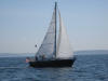Yin Yang sailing on Puget Sound